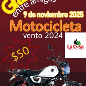 Gran Rifa de una Motocicleta en Uruapan Michoacán