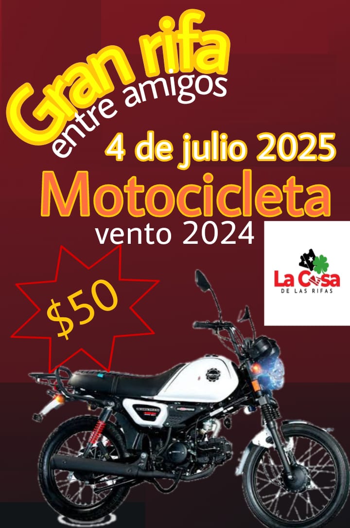 Gran Rifa de una Motocicleta en Uruapan Michoacán
